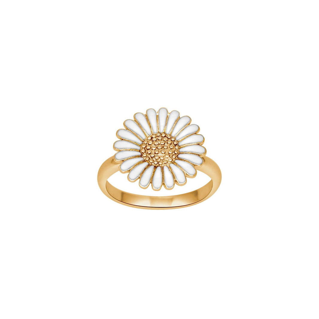 Rod. silver ring Daisy 15mm