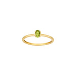 14ct. gold ring w/peridot