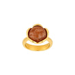 Silver forg. call FlowerStor w/sunStone
