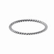 Rod. silver ring twisted