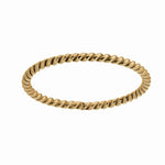 Forg. silver ring twisted