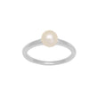Rod. silver ring w/freshwater pearl