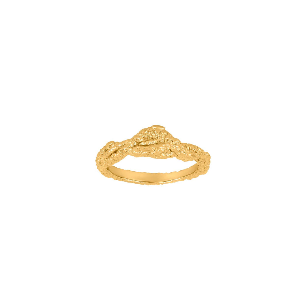 Rhd. Silver ring HAPPY52 small