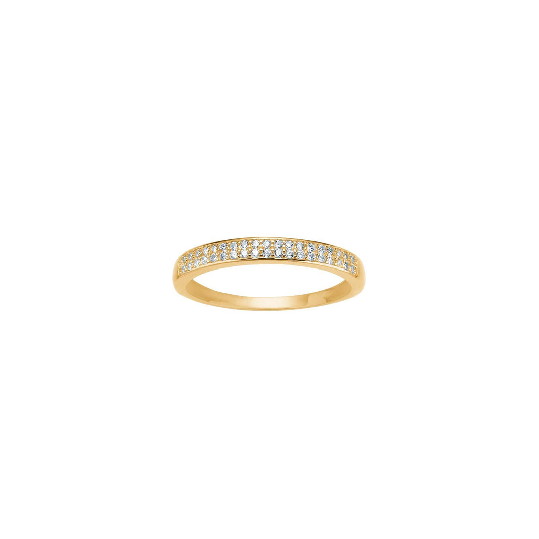 8ct. gold ring w/cz
