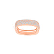 Rhd. silver ring KOSANOR