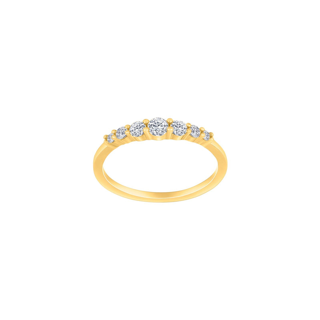 Rhd. silver ring LINDANOR, 50