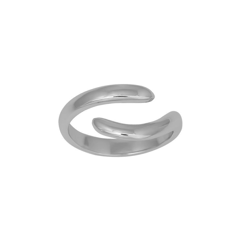 Rod. silver ring