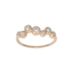 8kt. Goldring m/cz