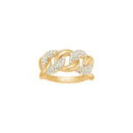 8ct. goldring w/cz