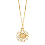 Goldpl. silver pendant Marguerite 15mm