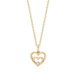 14kt. Goldhertz m/dia. 0.008ct W/SI