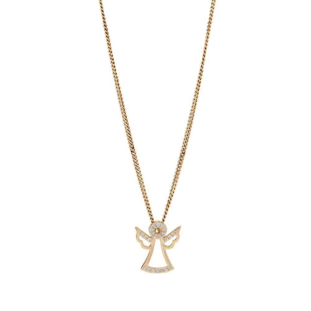 Gold plated silver pendant