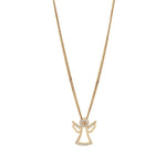 Gold plated silver pendant