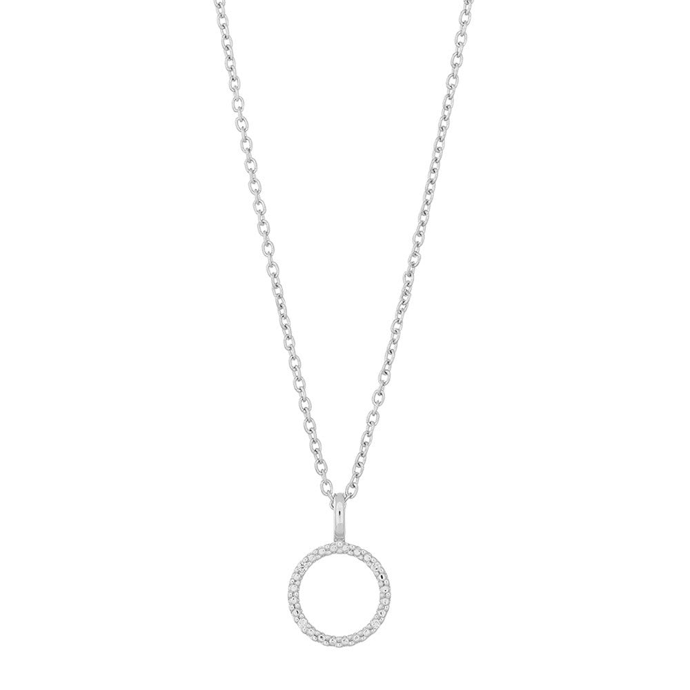 14ct. whitegold pendant w/dia. 0.02ct W/PI incl. S