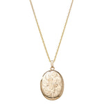 Medaillon Aufgewalztes Gold 50cm