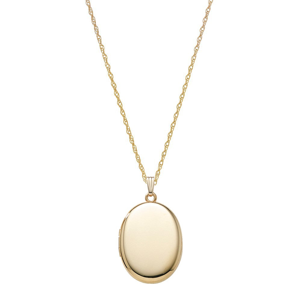 Medallion rolled gold