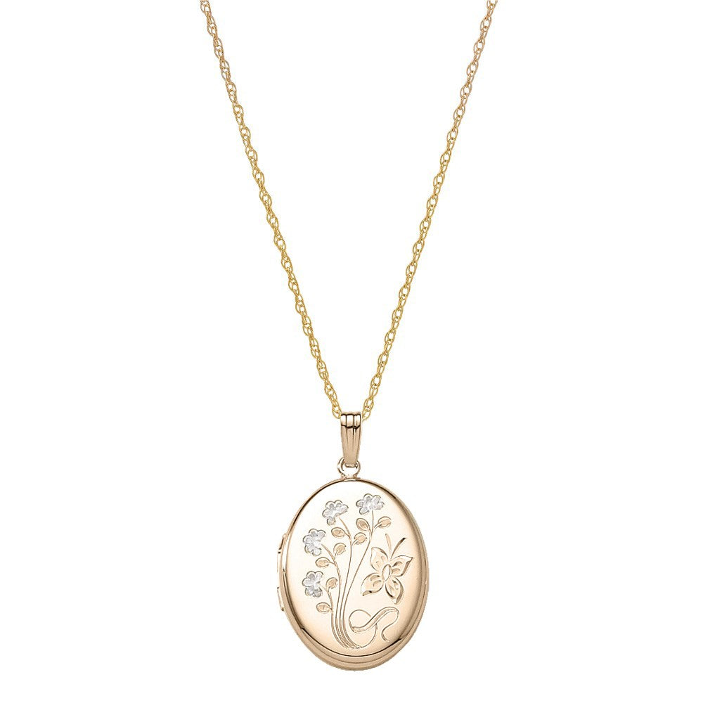 Medallion rolled gold