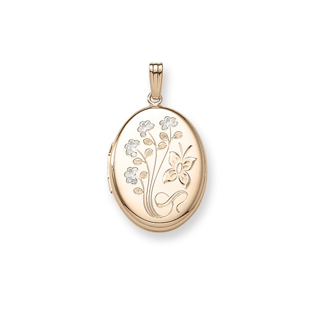 Medallion rolled gold