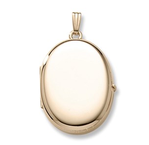 Medallion rolled gold 50cm