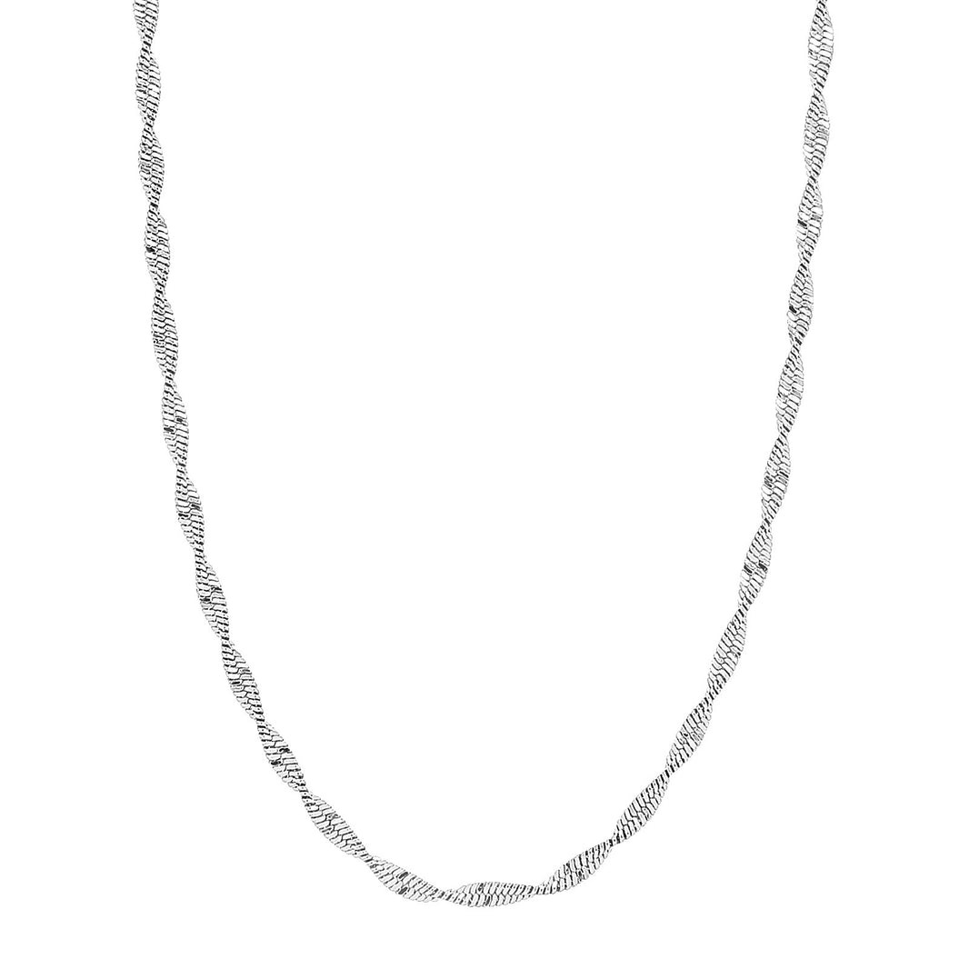 Rhd. Sølv kæde LUX52