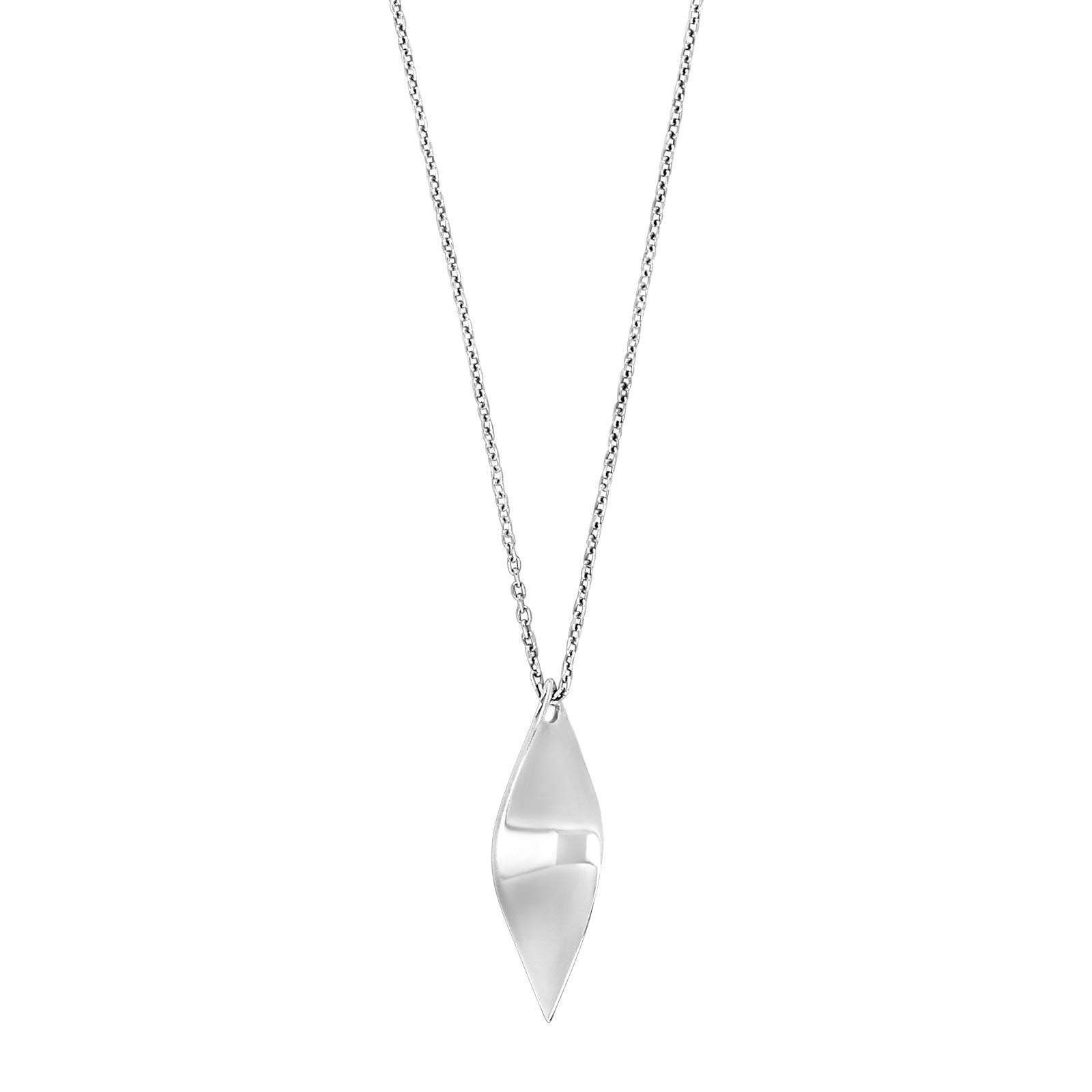 Rhod. silver pendant eye