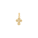 Goldp. silver pendant w/dagmarcross
