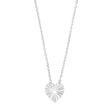 Silver necklace heart ACTOR52