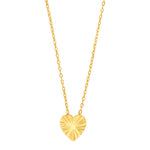Silver necklace heart ACTOR52