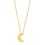 Silver necklace moon ACTOR52