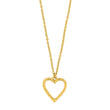 Silver necklace heart SUPERHERO52