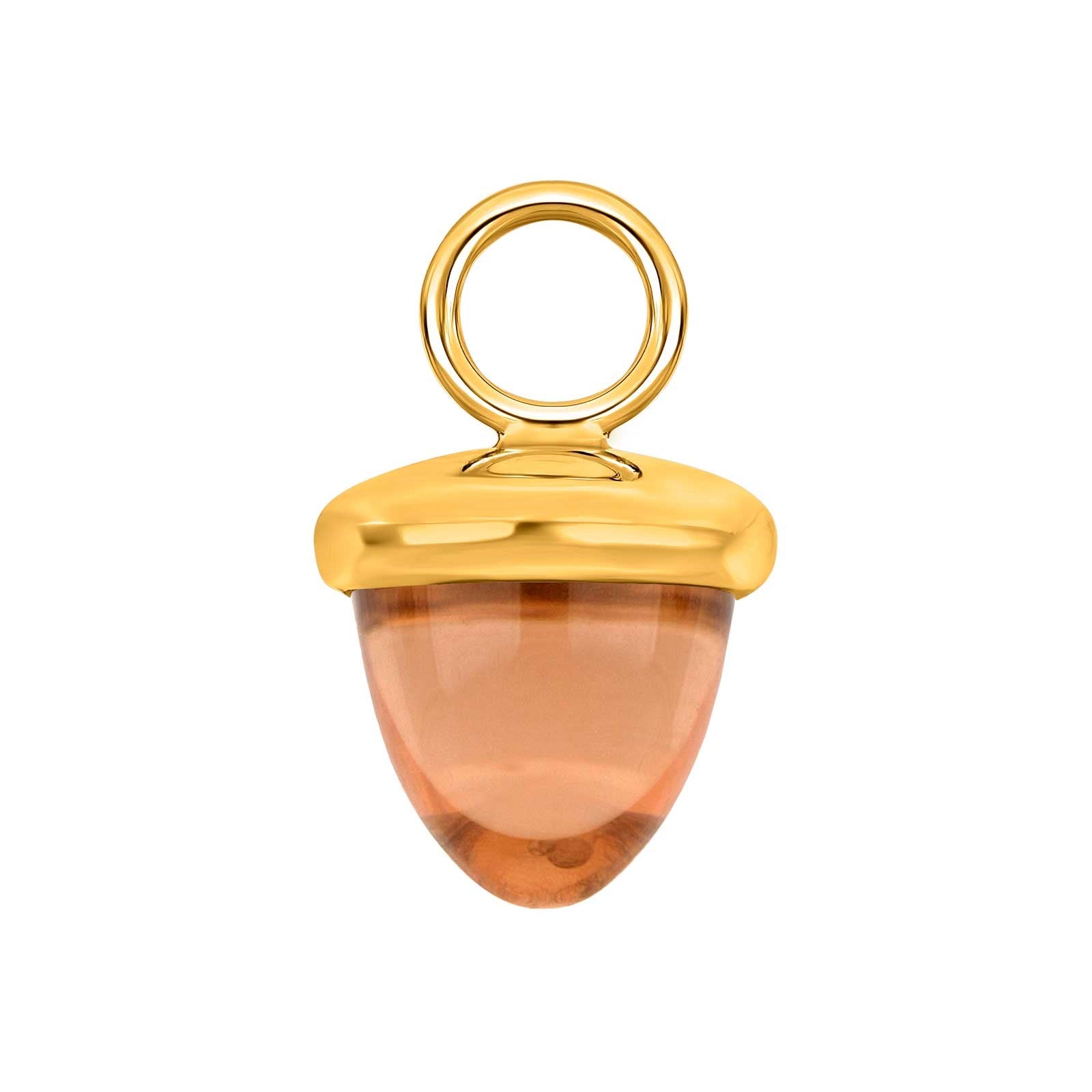 Quartz glass acorn shape