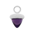 Quartz glass acorn shape