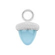 Quartz glass acorn shape