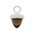 Quartz glass acorn shape