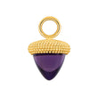 Quartz glass acorn shape