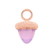 Quartz glass acorn shape