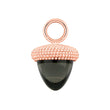 Quartz glass acorn shape