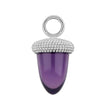 Quartz glass acorn shape