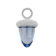 Quartz glass acorn shape