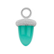 Quartz glass acorn shape