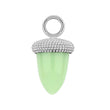 Quartz glass acorn shape