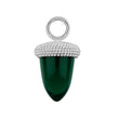 Quartz glass acorn shape