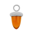 Quartz glass acorn shape