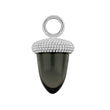 Quartz glass acorn shape