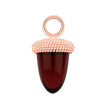Quartz glass acorn shape
