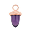 Quartz glass acorn shape