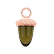 Quartz glass acorn shape