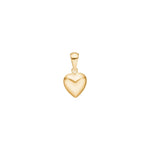 14ct. gold heart 8mm