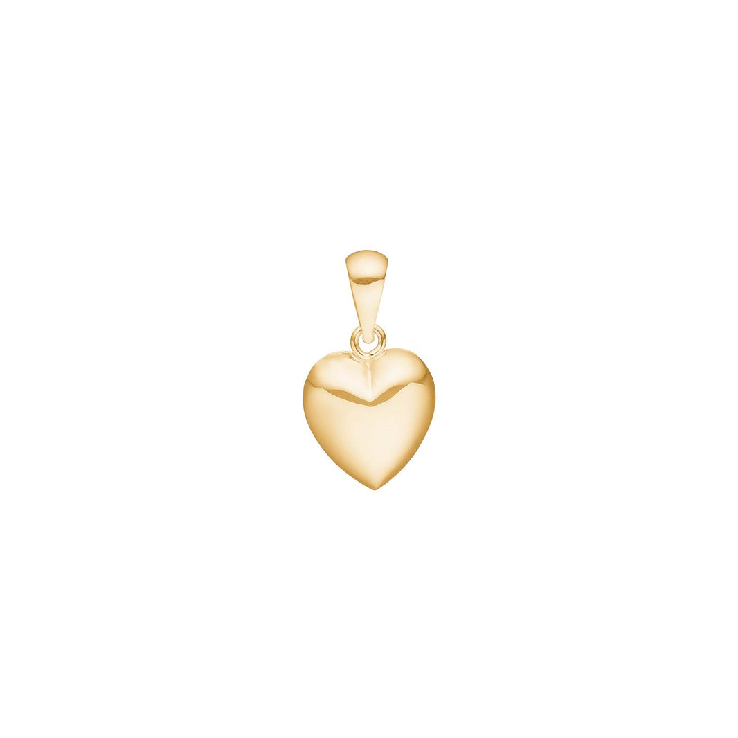 14ct. gold heart 10mm