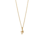 Gold-plated silver neckl ELMYNOR  42+3cm